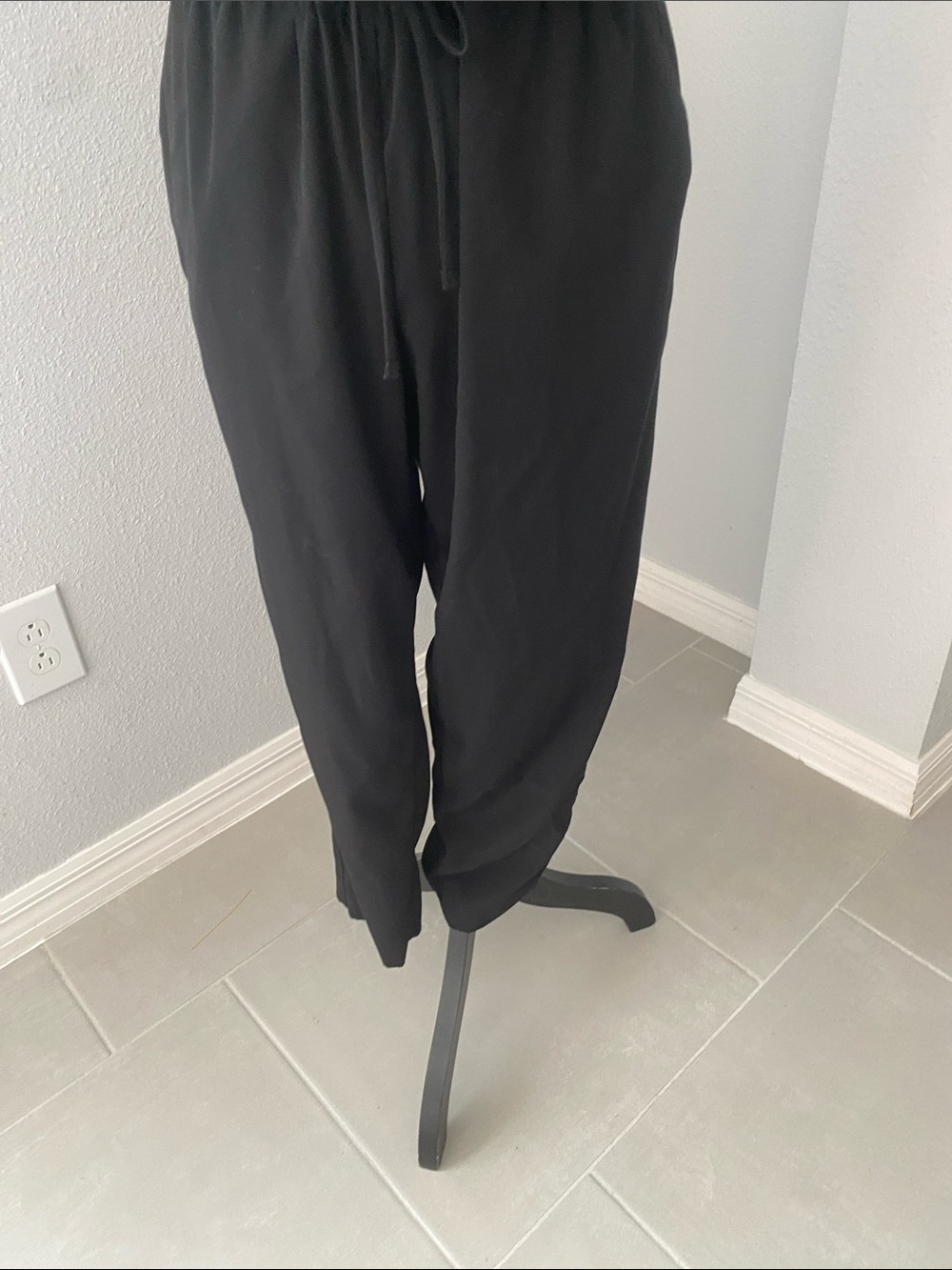 EXPRESS Women Summer Casual Black Strapless Jumpsuit | M - Picture 6 of 13
